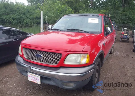 2002 Ford F-150 Lariat/Xlt z USA, uszkodzony, nr VIN 1FTRW08LX2KD03699